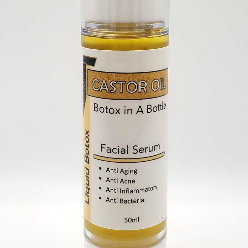 Castor Oil Facial Serum | Anti-Acne, Hydration and Anti-Bacterial Serum